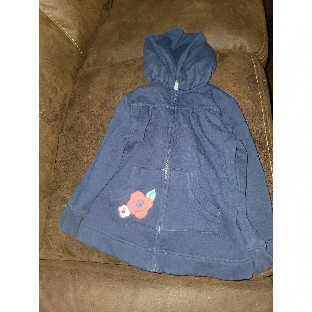 Gymboree‎ outlet  smart little lady navy sweatshirt size 4